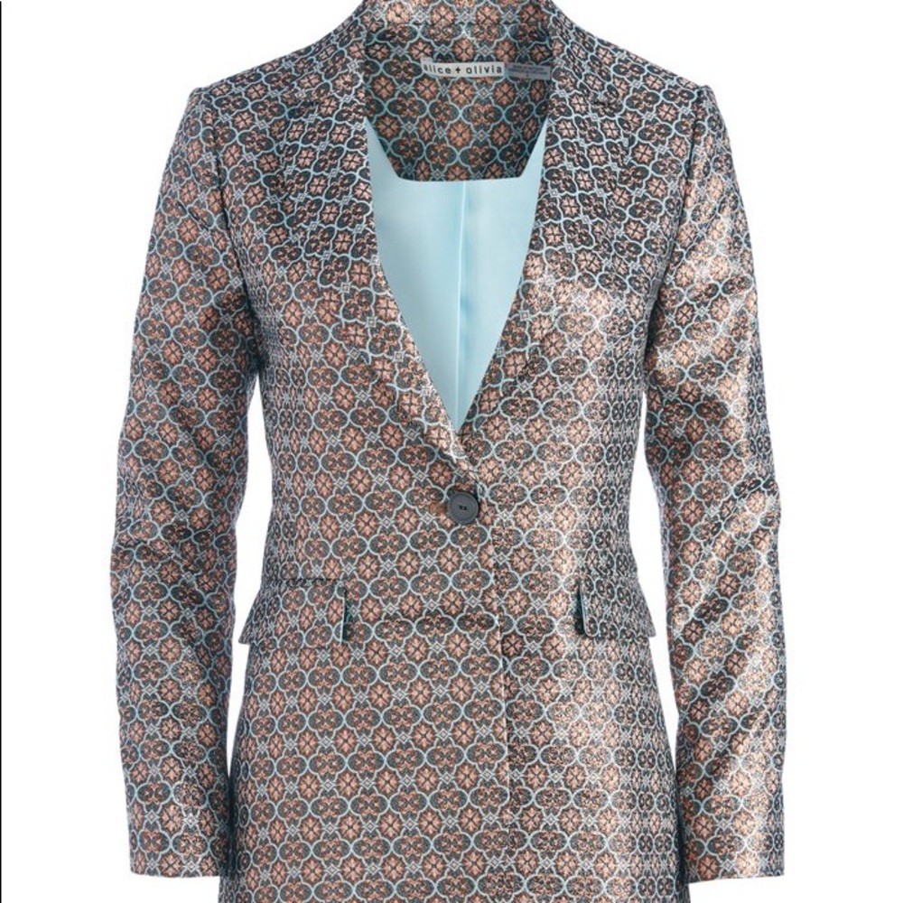 alice + olivia blazer